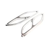 Coque De Tuyau D'Echappement Garniture De Couvercle De Tuyau D'extrémité De Silencieux D'échappement Arrière De Voiture, Pour Mercedes Benz Pour C118 W118 CLA 2020 - 2025(Silver)