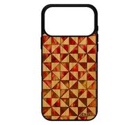 Coque Design Carreau Pour Iphone 17 Pro Max En Bois Silicone Effet Color¿ Portable Carre Motif Solide Cover Geometrique Marbre