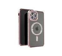 Avizar Coque Diamant pour iPhone 12 Pro Max Protection Contour Strass