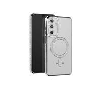 Avizar Coque Diamant pour Samsung Galaxy A16 Contour Strass Argent