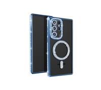 Avizar Coque Diamant pour Samsung Galaxy S23 Ultra Contour Strass