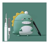 Coque dinosaure mignonne pour Airpods Pro/Pro 2e g n ration (2023/2022/2019), motif dessin anim 3D amusant, style kawaii, avec kit de nettoyage