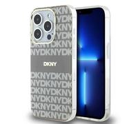 Coque DKNY MagSafe beige pour iPhone 15 Pro Max