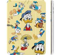 Coque Donald Duck Pour Ipad 2020 (10.2in) Avec Porte-Stylo, Résistante Aux Chocs, Réglage Automatique De L'angle De Veille/Réveil, Coque De Protection Transparente Avec Personnage