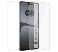 Coque Double Transparent PC+TPU Full Corps 360 Modèles Avec Xiaomi 13 Lite 5G