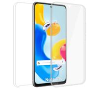 Coque Double Transparent PC+TPU Full Corps 360 pour Xiaomi Redmi Note 11s 5G