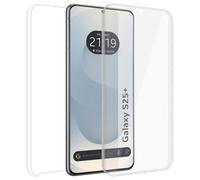 Coque double transparente PC + TPU Full Body 360 pour Samsung Galaxy S25+ Plus 5G