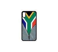Coque drapeau afrique du sud africain pour iPhone XR silicone foot 128 Go