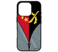 Coque Drapeau Angola Angolais Pour Apple Iphone 16 Pro Silicone Jeans Antichoc Sport Can Football Foot Basket De Made In France