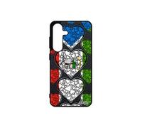 Coque drapeau guinee equatoriale guineen pour S25 silicone coupe du monde noir basket portable Coupe d'afrique I love pour Samsung galaxy