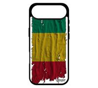 Coque Drapeau Guinee Guineen Pour Iphone 17 Air Silicone Jo Foot Basket Personnalisé Telephone Coupe D'afrique