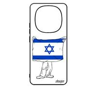 Coque Drapeau Israel Israelien 14 Pro+ Plus 5g /Redmi Note 14 Pro Silicone Case Smartphone Basket Foot Etui Pas Cher Jo Tpu Pour Xiaomi