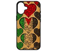 Coque Drapeau Palestine Palestinien Pour Iphone 16+ Plus Bois Silicone Foot Solide I Love Coupe Du Monde Sport Coeur Apple