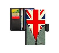 Coque drapeau union jack angleterre anglais pour iPhone 12 mini portefeuille porte cartes basket telephone jeux olympiques jo