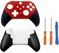 Coque Du Boîtier De Remplacement Pour Xbox Manette Sans Fil Elite Series 2 - Core, Coquille Avant + Coque De Inférieure Accessoires, Rouge, Avec Outils De Tournevis