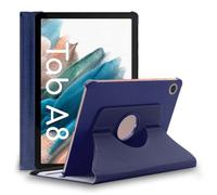 ebestStar Housse Galaxy Tab A8 10.5 (2021) SM-X200/X205 cuir PU 360° rotatif bleu foncé