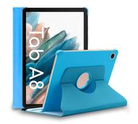 ebestStar Housse Galaxy Tab A8 10.5 (2021) SM-X200/X205, PU cuir rotatif 360 Bleu