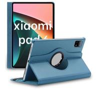 Coque - ebestStar - Tablette Xiaomi Pad 6, Pad 6 Pro - Étui Housse Support Rotatif 360 PU Cuir - Bleu