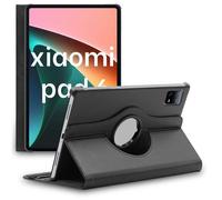 Housse pour Xiaomi Pad 6, Pad 6 Pro Support Rotatif 360 PU Cuir, Noir