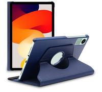 Coque - ebestStar - Tablette Xiaomi Redmi Pad SE - Étui Housse Support Rotatif 360 PU Cuir - Bleu Foncé