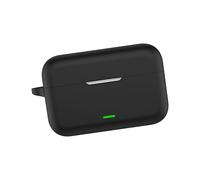 Coque Ecouteurs Silicone Résistant pour Buds T500P Noir | Antidérapant, prise en main sûre, accès facile, ouverture rapide, peau résistante à l'usure, élégant avec mousqueton