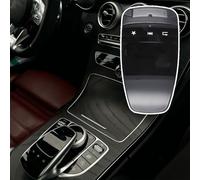 Coque élégante pour pavé tactile noir conçue pour une utilisation facile dans les véhicules Mercedes Classe C et classe C, ajout élégant (film de protection)