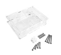 Coque en acrylique transparent pour boîtier LCR-T4, testeur de transistor, pièces de capacité, électronique intelligente, coque en acrylique transparent