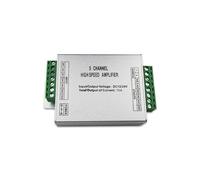 Coque en aluminium, amplificateur RGB + CCT à cinq voies, bande lumineuse cinq en un, bande lumineuse RGBWC, amplificateur LED