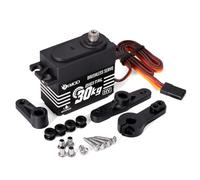 Coque en aluminium CNC étanche 20 kg/30 kg/40 kg Servo numérique sans balais pour voiture RC bateau robot (30 kg/270 °)