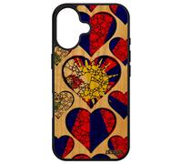 Coque En Bois Drapeau Tibet Tibetain De Protection Pour Iphone 16 Silicone Case Asie Coeur I Love Bouddha Bouddhisme Made In France Apple