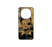 Coque en bois pour Xiaomi Redmi Note 14 pro/14 Pro+ Plus 5G silicone mort vivant zombie fantome fin du monde souple ville de protection
