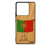 Coque En Bois Silicone Drapeau Portugal Portugais Redmi Note 13 Pro 5g Basket Antichoc Foot Euro Jo Rigide De Made In France Xiaomi