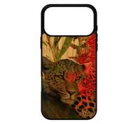 Coque En Bois Silicone Pour Iphone 17 Pro Max Leopard Guepard Jaguar Predateur Nature Afrique Personnalis¿ Fleurs Portable Solide