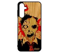Coque En Bois Zombie A16 4g 5g Silicone Tache De Sang Mort Vivant Orange Housse Horreur Personnalis¿ Gore Apocalypse Pour Samsung Galaxy