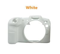 Coque en caoutchouc et silicone pour appareil photo IL EOS R8,Top Bergame,Body Cover,Protector Frame Skin - Type WHITE