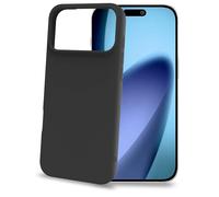 Coque en caoutchouc souple pour iPhone 17 Pro Max, TPU noir