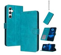 Coque en Cuir Compatible avec Samsung Galaxy A05s,Compatible avec Samsung SM-A057F/DS Galaxy A05s / SM-A057G/DSN SM-A057M/DS SM-A057M/DS Étui pour téléphone à clapet Coque Green