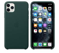 Coque En Cuir D'Apple Authentique Pour Iphone 11 Pro Max - Vert Forêt - Neuf