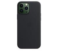 Coque En Cuir D'Apple Authentique Pour Iphone 13 Pro Max Magsafe - Minuit (Noir)