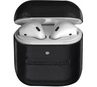 dbramante1928 Étui AirPods Copenhagen en cuir pleine fleur Noir