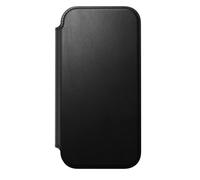 Coque en cuir Folio Moderne Nomad iPhone 17 - Noir - NM014216858