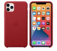 Coque En Cuir Genuine Apple Pour iPhone 11 Pro Max - Produit (Rouge) - Neuf