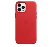 Coque En Cuir Magsafe Officielle Pour Apple Iphone 12 Pro Max - (Produit) Rouge