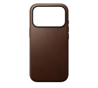 Coque en Cuir Moderne Nomad iPhone 17 Pro - Marron - NM014322858