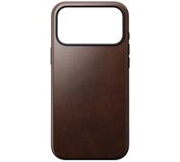 Coque en Cuir Moderne Nomad iPhone 17 Pro Max - Marron - NM014278858