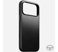 Coque en Cuir Moderne Nomad iPhone 17 Pro Max - Noir Horween - NM014254858