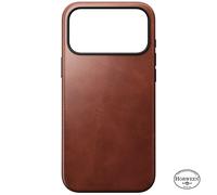 Coque en cuir Nomad Modern iPhone 17 Pro - Marron Olde Dublin Horween - NM014230858