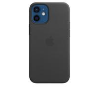Coque En Cuir Officielle Apple iPhone 12 Mini Avec Magsafe - Noir - Neuf