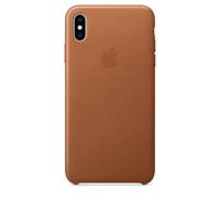 Coque En Cuir Officielle Apple Pour IPhone XS Max - Marron Saddle - Neuf