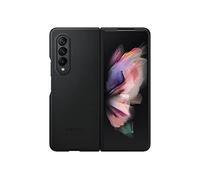 Coque en Cuir pour Samsung Galaxy Z Fold3, Noir
